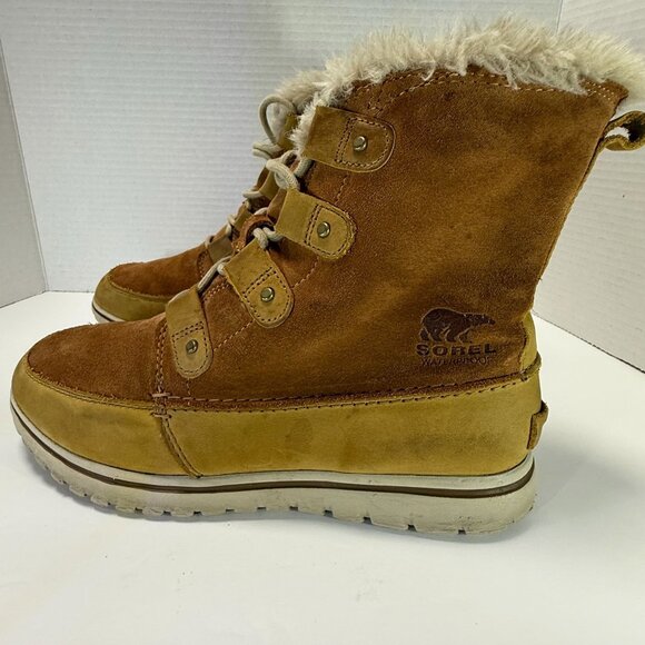 Sorel Women's Cozy Joan Waterproof Leather Suede Boot Size 9 - Picture 3 of 10